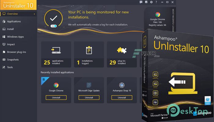 Download Ashampoo UnInstaller 12.00.11 Free Full Activated