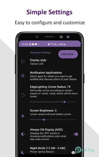 Edge Notification - Always On 1.41 APK MOD تحميل مجاني كامل