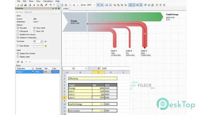 ifu Hamburg e!Sankey Pro  5.1.2.1 Tam Sürüm Aktif Edilmiş Ücretsiz İndir