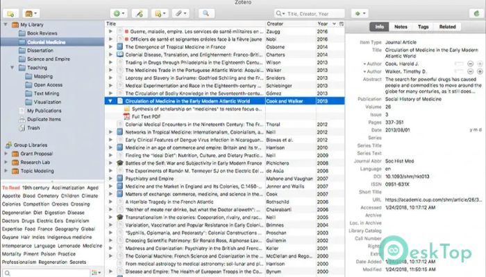 Descargar Zotero 7.0 Completo Activado Gratis