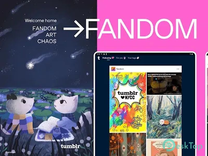 Tumblr—Fandom, Art, Chaos 37.7.0.115 APK MOD Полная бесплатная загрузка