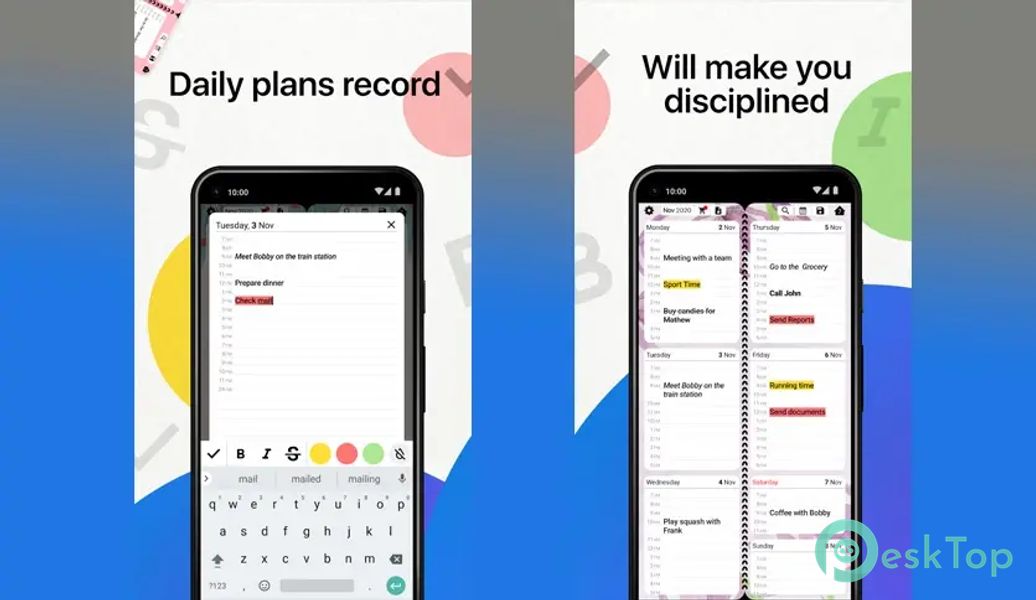 Weekly Planner - Diary, Notes 8.7 build 127 APK MOD Unlocked (Full) Free Download