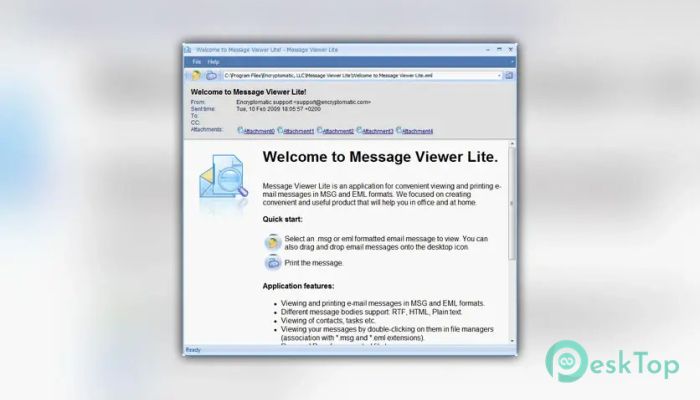 Télécharger Message Viewer Lite 5.0.539 Gratuitement Activé Complètement