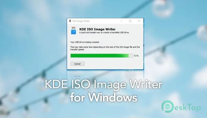 KDE ISO Image Writer 1.0.0 完全アクティベート版を無料でダウンロード