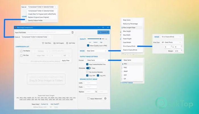 Скачать Mass Image Compressor  4.1.0 полная версия активирована бесплатно