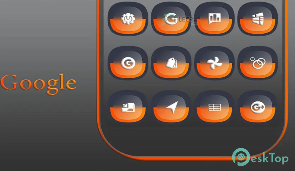 Glaze Orange Icons pack v2.0 APK MOD تحميل مجاني كامل