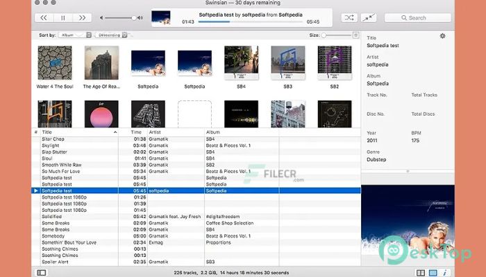 Télécharger Swinsian 3.0 Preview 5 (586) Gratuit pour Mac