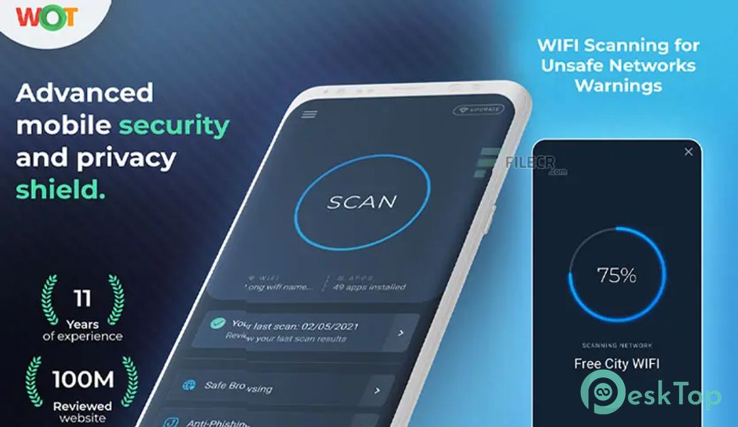 WOT Mobile Security Protection 2.35.3 APK MOD Полная бесплатная загрузка