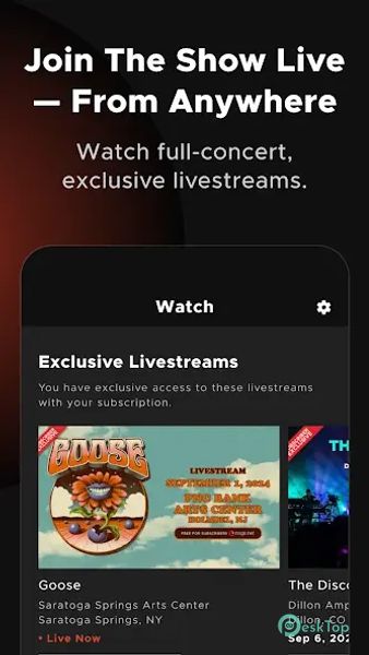 nugs.net 3.34 APK MOD تحميل مجاني كامل