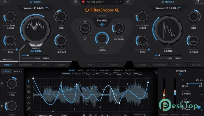 Cableguys FilterShaper XL 1.0.3 完全アクティベート版を無料でダウンロード