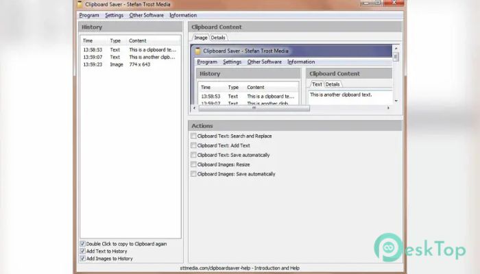 Download Stefan Trost ClipboardSaver 1.0 Free Full Activated