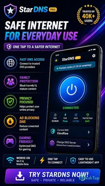 StarDNS–Fast DNS+Ad Protection