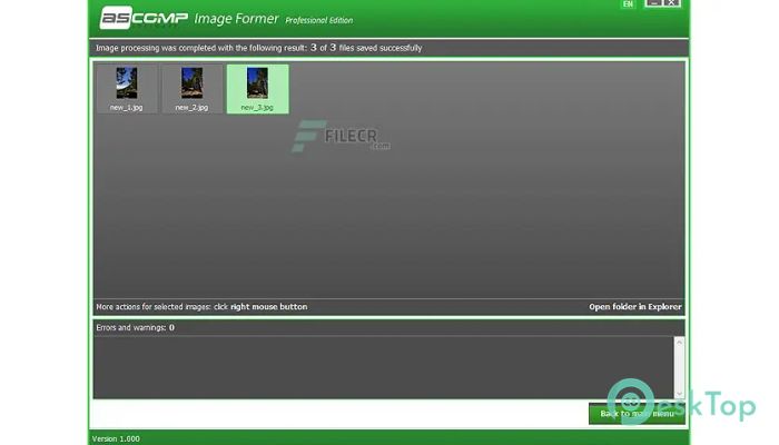 ASCOMP Image Former Pro 2.009 完全アクティベート版を無料でダウンロード