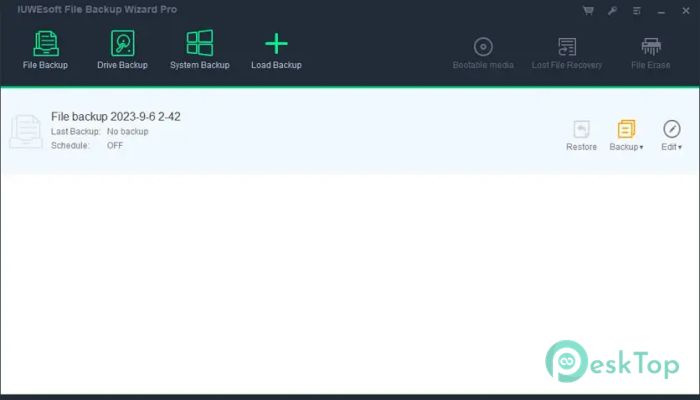 Download IUWEsoft File Backup Wizard Pro 1.0 Free Full Activated