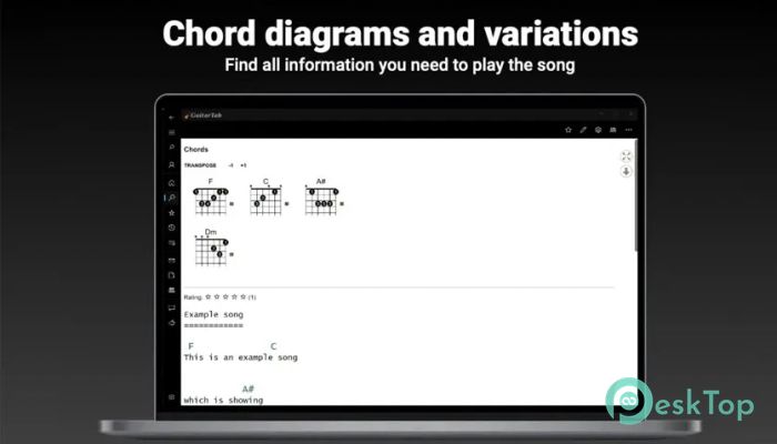 تحميل برنامج GuitarTab 1.0 برابط مباشر