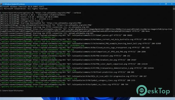 Gallery-DL  1.31.10 Tam Sürüm Aktif Edilmiş Ücretsiz İndir