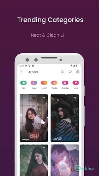 AtomX - Short Video Maker 1.8 APK MOD Unlocked (Full) Free Download