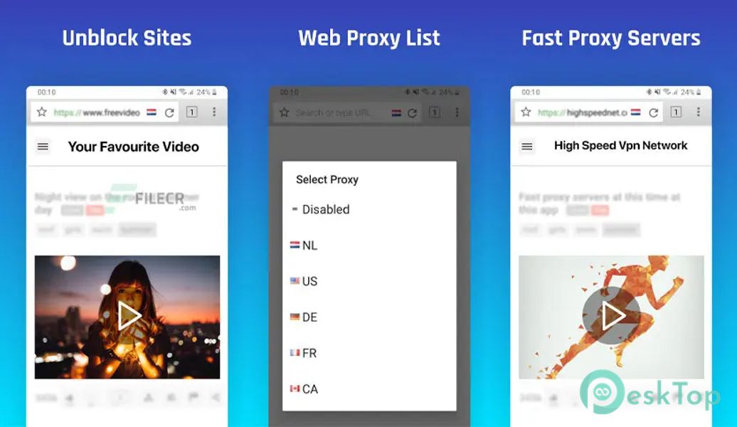 Unblock site VPN proxy browser 1.5.5064 APK MOD Полная бесплатная загрузка