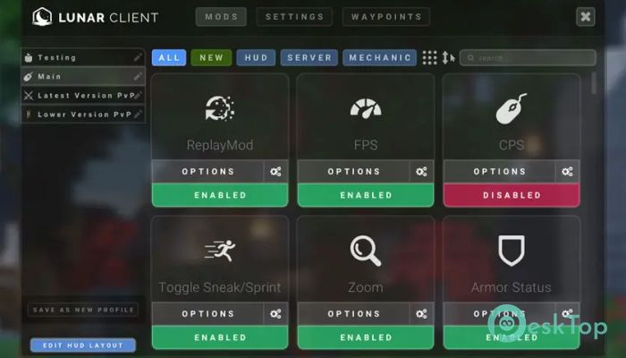 Скачать Lunar Client 1.0 полная версия активирована бесплатно