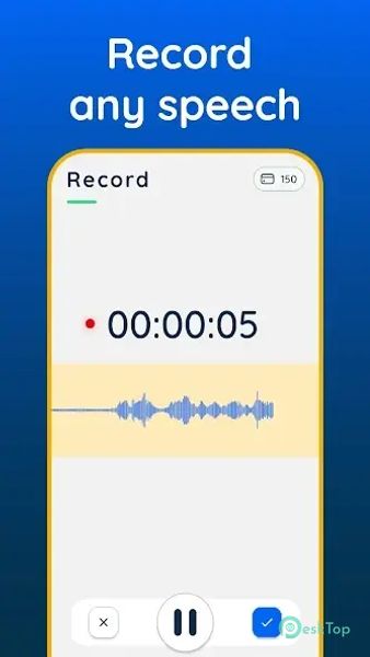 Transcribe audio to text Recap