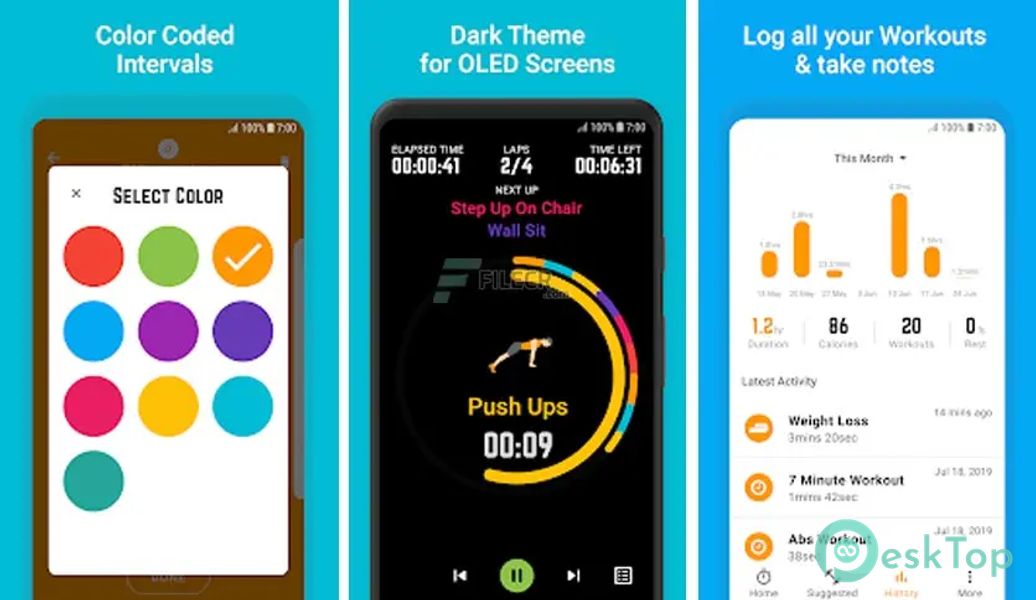 Exercise Timer 7.078 APK MOD Полная бесплатная загрузка