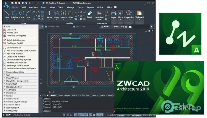 Download ZWCAD Architecture  2023 SP2 Free Full Activated