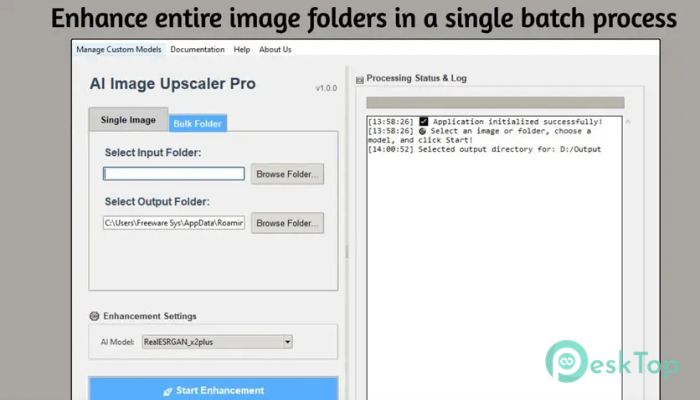AI Image Upscaler Pro 1.1.4 Tam Sürüm Aktif Edilmiş Ücretsiz İndir