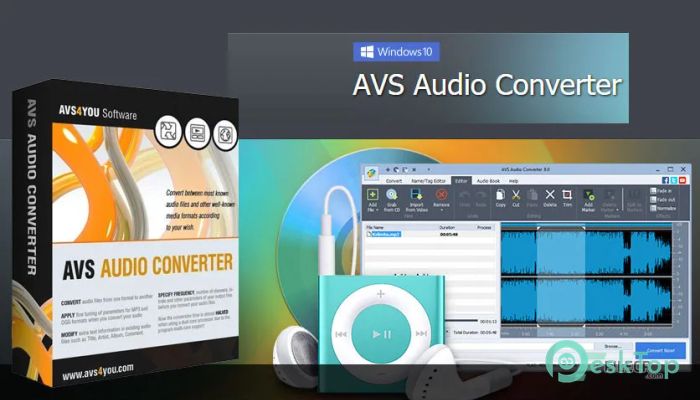 تحميل برنامج AVS Audio Converter 10.4.4.641 برابط مباشر