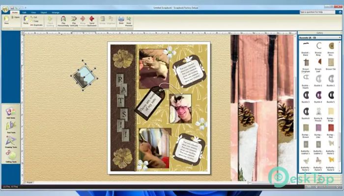 Télécharger Scrapbook Factory Deluxe 5.0.0.24 Gratuitement Activé Complètement