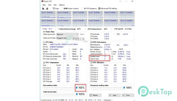Download Quick CPU Pro  5.0.9.0 Free Full Activated