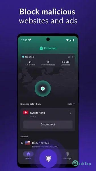 VPN Proton: Fast & Secure VPN 5.5.27.0 APK MOD मुफ्त पूर्ण डाउनलोड