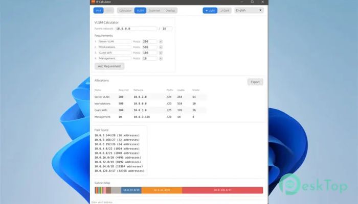 Descargar SoftPerfect IP Calculator 26.3 Completo Activado Gratis
