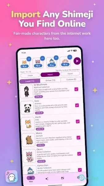 Shimeji: Screen Buddies 12.9 APK MOD Unlocked (Full) Free Download