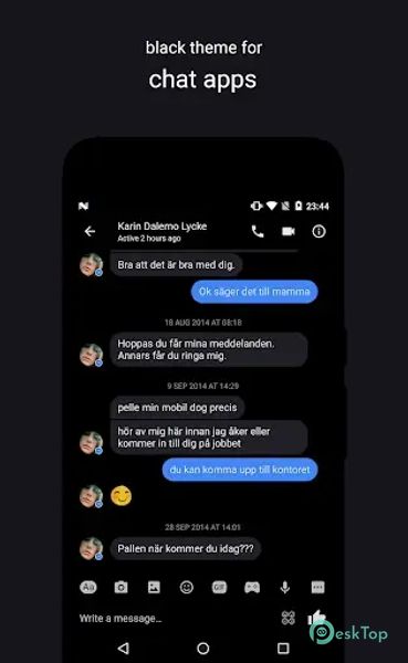 Swift Black Substratum Theme 320 APK MOD Tam Ücretsiz İndir
