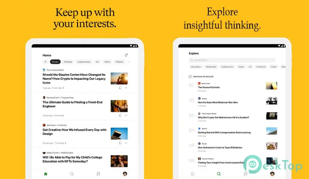 Medium v4.5.1151200 APK MOD Tam Ücretsiz İndir