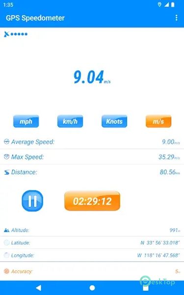 GPS Speedometer - Offline 3.7.6 APK MOD Tam Ücretsiz İndir