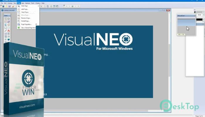 Скачать VisualNEO Win  21.9.9 полная версия активирована бесплатно