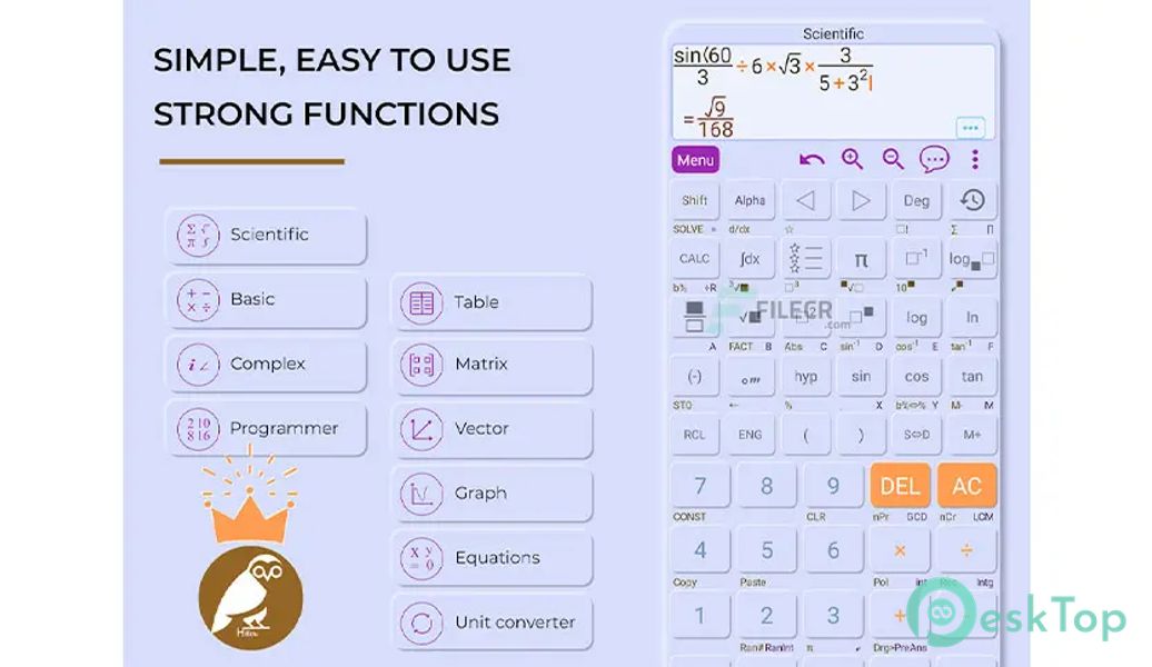 HiEdu Calculator Pro 1.7.5 APK MOD 完整免费下载