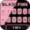 Black Pink Simple Keyboard Bac