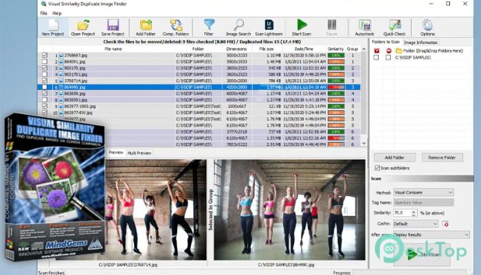 Visual Similarity Duplicate Image Finder Corporate  9.1.0.2 Tam Sürüm Aktif Edilmiş Ücretsiz İndir