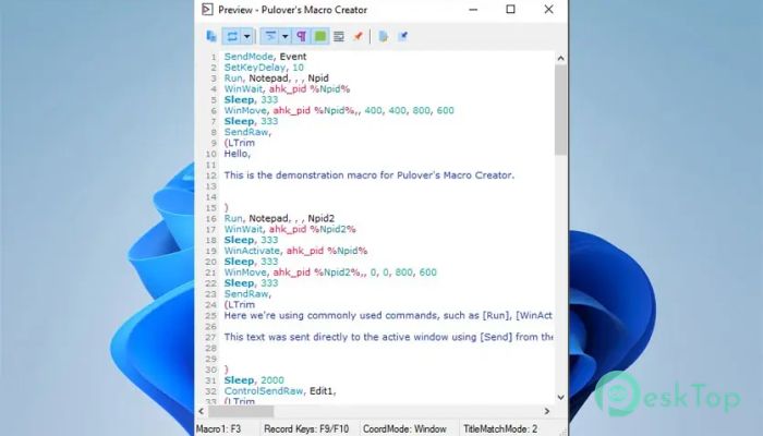 Pulover’s Macro Creator  5.4.1 Tam Sürüm Aktif Edilmiş Ücretsiz İndir