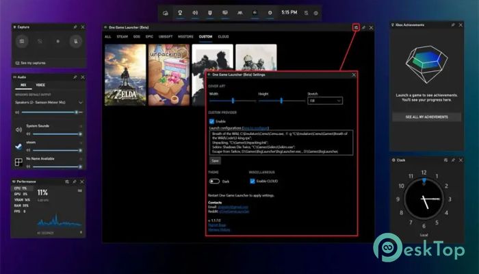 Descargar One Game Launcher 1.5.1.0 Completo Activado Gratis