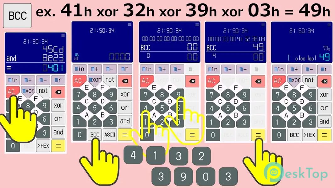 Calculator HEX 1.18 APK MOD Tam Ücretsiz İndir