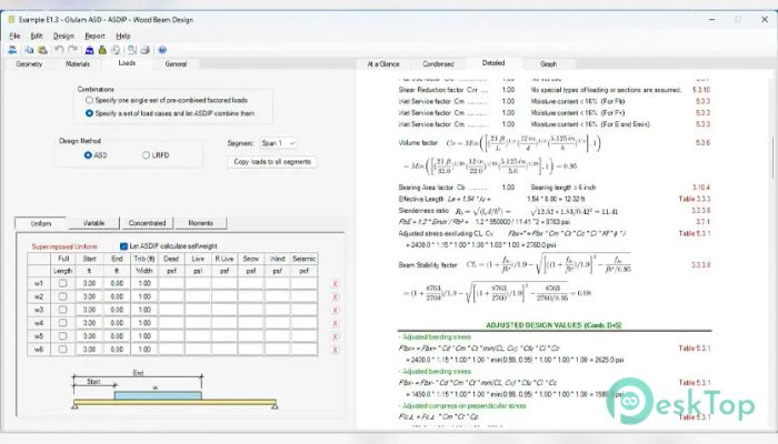 ASDIP Wood 4.0.0.4 完全アクティベート版を無料でダウンロード