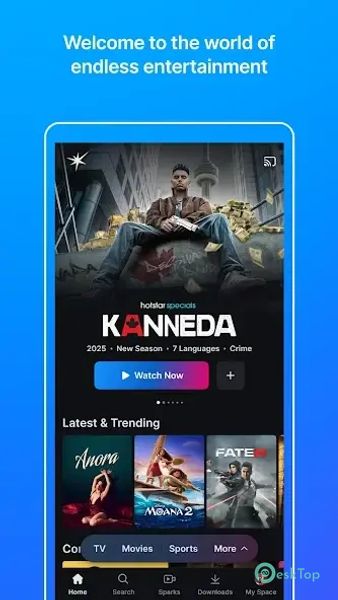 JioHotstar 25.12.22.3 APK MOD Полная бесплатная загрузка