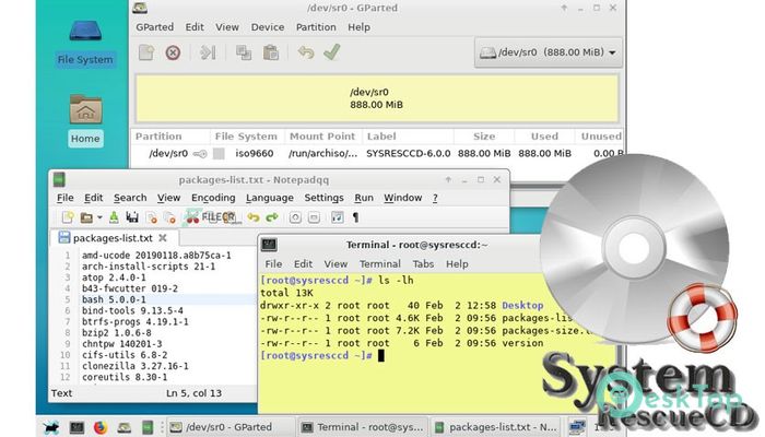  تحميل برنامج SystemRescueCd 10.02 برابط مباشر