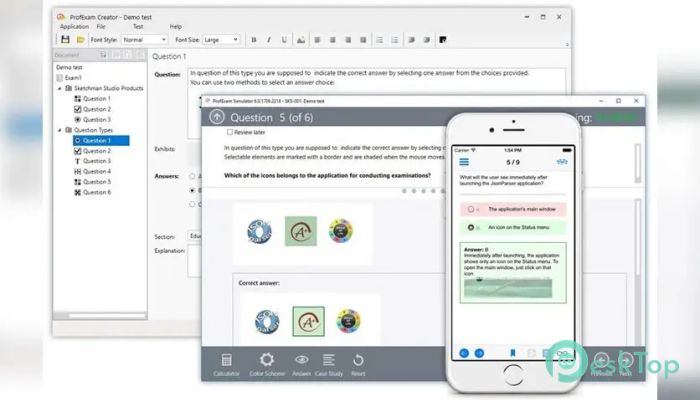 Descargar ProfExam Creator Pro 8.0.24183.6493 Completo Activado Gratis