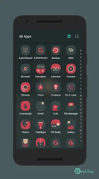 Sagon: Dark Icon Pack 15.5 APK MOD Tam Ücretsiz İndir