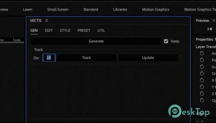 Télécharger Aescripts - VECTIS  1.0.0 Gratuitement Activé Complètement