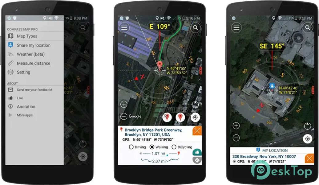 Télécharger Compass Coordinate v3.1.146 APK MOD Gratuitement et Complet